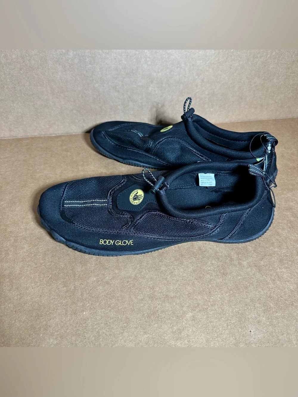 Body Glove Men's Black Water Shoe, Riverbreaker II , Aqua Socks, Size 10, New